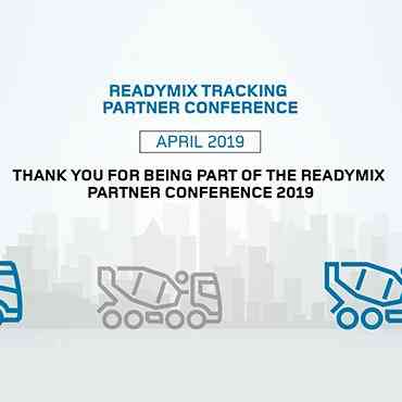 Ready mix tracking partner conference april 2019 logo