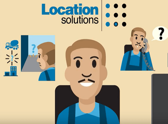 Ready mix tracking by Location solutions